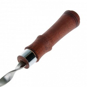Шампур с деревянной ручкой, 80 см