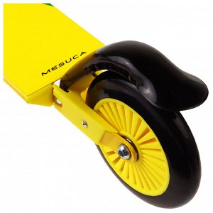 Самокат стальной FERRARI FXK30, колёса PVC 120 мм, ABEC 5, цвет жёлтый