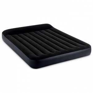 Матрас надувной Pillow Rest Classic Fiber-Tech, 152 х 203 х 25 см, 64143 INTEX