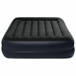 Кровать надувная Pillow Rest Raised 152 х 203 х 42 см, с встроенным насосом, 220-240V, 64124NP INTEX