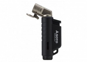 Японская телескопическая газовая зажигалка Soto ST-46 черная