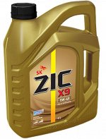 ZIC X9 SN/CF (ACEA A3/B3/B4) 5w40 4л (универсальное, полностью синтетическое)