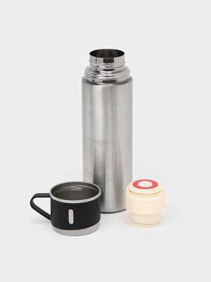 Термос «Мастер К», 500 мл, сохраняет тепло 8 ч, с кружкой, нержавеющая сталь