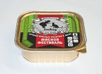 Консервированный полнорационный корм Zooring для всех пород кошек Фрикасе Мясной фестиваль.  Паштет. 100 гр. Россия
