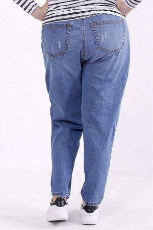 J065 | Голубые модные джинсы