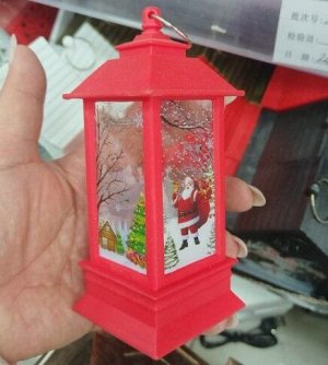 Фонарь новогодний декоративный светильник