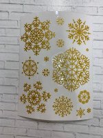 Наклейки на прозрачной виниловой основе на листе А4