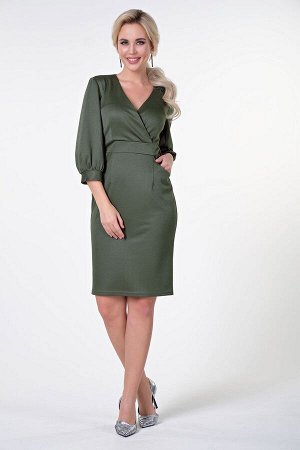 Платье Натали №2.Цвет:зеленый