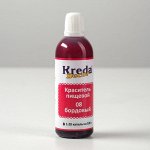 Краситель пищевой кондитерский гелевый Kreda Decor, бордовый, 90 г