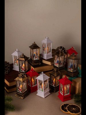 Фонарь новогодний декоративный светильник