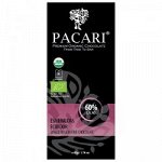 Органический шоколад Pacari Эсмеральдас 60%, 50 гр