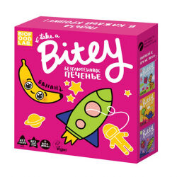 Печенье безглютеновое Bitey Банан, 125 гр