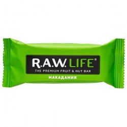 Батончик R.A.W. LIFE "Макадамия", 47 гр