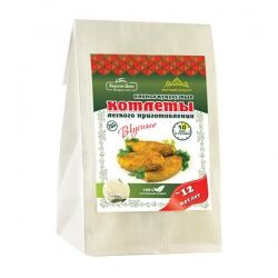 Котлеты из белой кукурузы с чесноком и специями, 230 гр