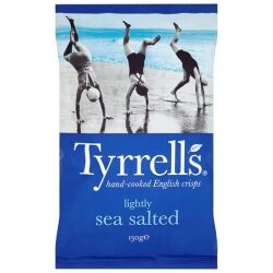 Картофельные чипсы слабосоленые Tyrrells, 150 гр