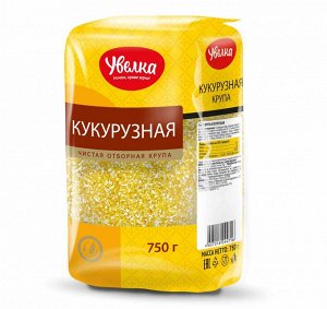 Увелка Крупа Кукурузная 750г 1/6, шт