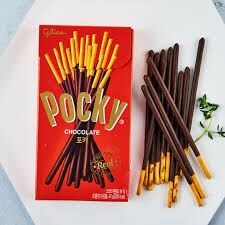 POCKY Печенье "Палочки с шоколадом [Pocky chocolate]".