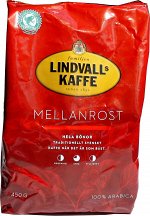 Кофе зерно средней обжарки LINDVALLS &quot;MEDIUM ROAST&quot;, 100% арабика