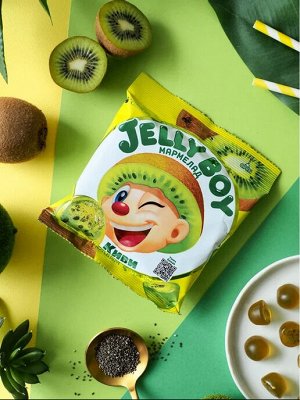 Мармелад жевательный со вкусом киви Джелли Бой, 66г