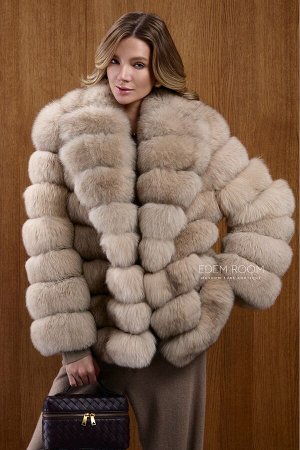 короткая шубка из финского песца
