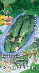 Огурец Капитошка F1 (сиб.серия) (А) (ЦВ) 12шт.