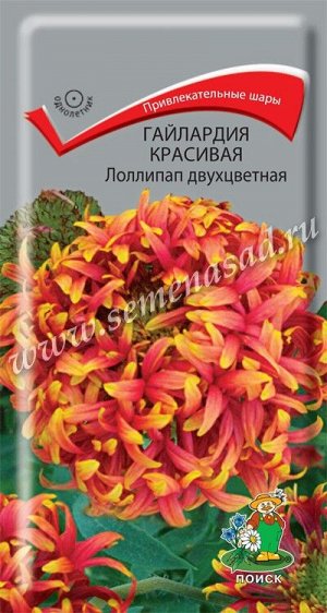 Гайлардия (Гайллардия) красивая Лоллипап двухцветная (ЦВ) ("1) 0,1гр.