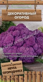 Капуста цветная  Мечта огородника (сер,Декоративный огород ) (А) (ЦВ) 0,1 г