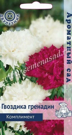 Гвоздика Гренадин Комплимент (ЦВ) (Ароматный сад"2) 0,1гр