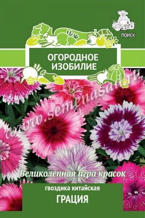 Гвоздика Китайская Грация (Огородное изобилие) ("1) 0,25гр