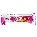 Батончик МЮСЛИ Спартак злаки с клюквой 35 г 1 уп*24 шт