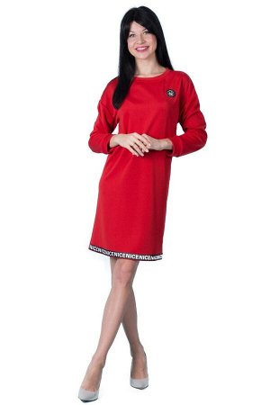 Платье П 499 "Ж" (Красный)