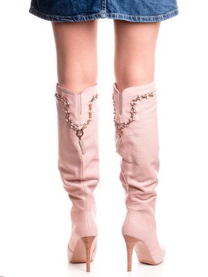 Сапоги Страна производитель: Китай
Вид обуви: Сапоги
Сезон: Весна/осень
Размер женской обуви x: 35
Полнота обуви: Тип «F» или «Fx»
Цвет: Розовый
Материал верха: Натуральная кожа
Материал подкладки: Ба