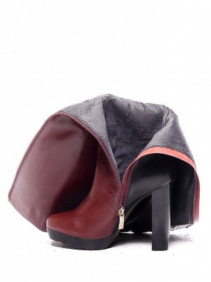 Сапоги Страна производитель: Китай
Вид обуви: Сапоги
Сезон: Весна/осень
Размер женской обуви x: 35
Полнота обуви: Тип «F» или «Fx»
Цвет: Черный + бордовый
Материал верха: Натуральная кожа
Материал под