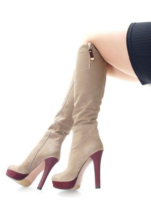 Сапоги Страна производитель: Китай
Вид обуви: Сапоги
Размер женской обуви x: 35
Полнота обуви: Тип «F» или «Fx»
Цвет: Бежевый
Материал верха: Нубук
Материал подкладки: Байка
Форма мыска/носка: Закругл