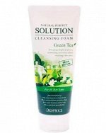 769614 DEOPROCE NATURAL PERFECT SOLUTION CLEANSING FOAM Пенка для умывания &quot;Зеленый чай&quot;