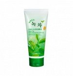 620207 FOODaHOLIC GREEN TEA FOAM CLEANSING Пенка для умывания с экстрактом зеленого чая 180 мл