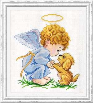 Чудесная игла Набор для вышивания МОЙ ДОБРЫЙ АНГЕЛ!