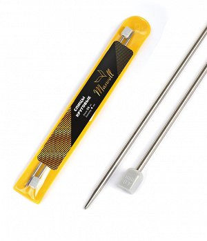 Спицы для вязания прямые Maxwell Gold арт.9063 ?4,0 мм /25 см (2 шт) 2 сорт