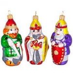 Стеклянные елочные игрушки