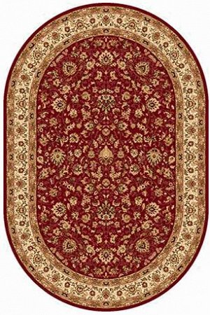 Ковер IZMIR 2,50*3,50 5471 RED ОВАЛ