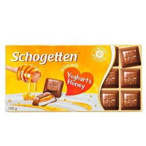 шоколад SCHOGETTEN Yoghurt- Honey 100 г 1уп. х 15шт.