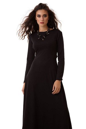Платье черное 166181