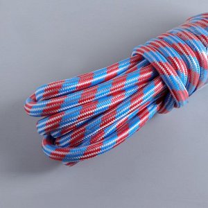 Шнур плетёный с сердечником, ПП, d=18 мм, 10 м