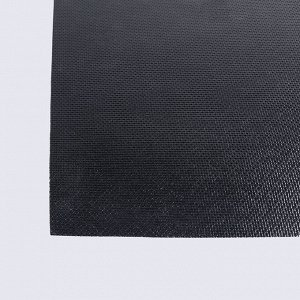 Коврик придверный влаговпитывающий, иглопробивной, «Эконом», 50?80 см, цвет чёрный