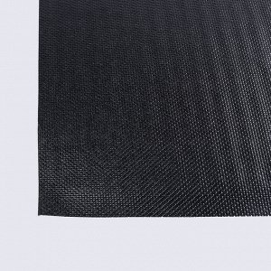 Коврик придверный влаговпитывающий, 2-х полосный иглопробивной, «Классик», 60x90 см, цвет серый
