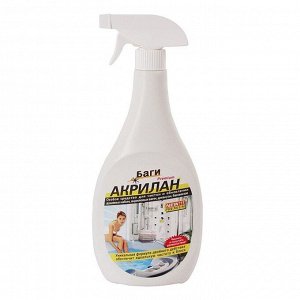 Чистящее средство для ванных комнат Bagi «Акрилан», спрей, 400 мл
