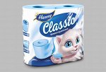Туалетная бумага HANNY &quot;Classic Blue&quot;, 2 слоя, 4 рулона, 17,5 метров