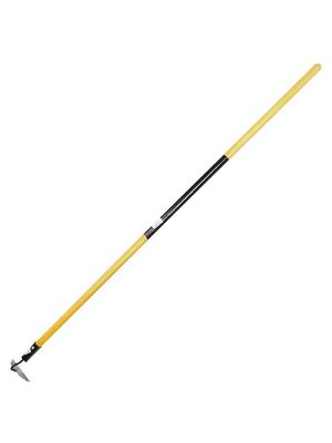 Тяпка нержавеющая сталь, 120х50 мм, с черенком, черенок окрашен, d30, Клевер