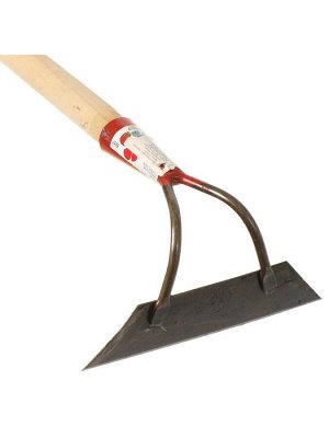 Тяпка 200х55 мм, с черенком, красная, Инструм-Агро, Суперсталь, 011019-1