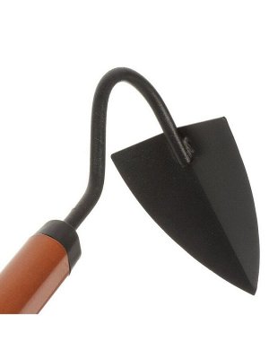 Тяпка с черенком, коричневая, дюралюминевый черенок, Kopper Tools, Альбатрос, ФИ.029.000